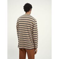 Снимка на SCOTCH&SODA MEN'S LINEN BLEND STRIPED LONGSLEEVE TEE