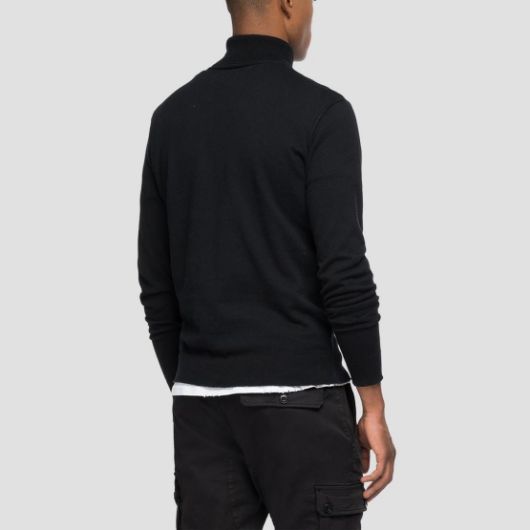 Снимка на REPLAY MEN'S TURTLENECK PULLOVER WITH CACHEMIRE