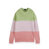 Снимка на SCOTCH&SODA MEN'S COLOURBLOCK RIB KNIT PULLOVER CONTAINS ALPACA WOOL