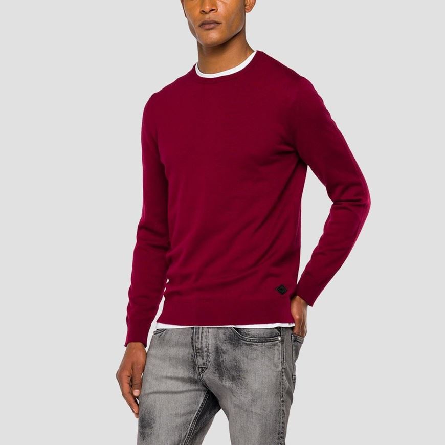 Снимка на REPLAY MEN'S HYPERFLEX CREWNECK BASIC SWEATER UK3080.G22734.278