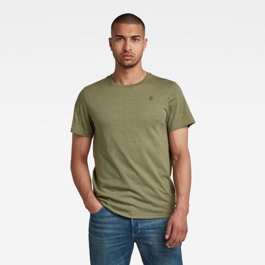 Picture of G-STAR MEN'S BASE-S T-SHIRT IN SAGE HTR