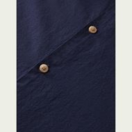 Снимка на SCOTCH&SODA MEN'S BUTTON DOWN INDIGO SHIRT WITH SLEEVE HOLDERS SLIM FIT