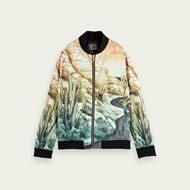 Снимка на SCOTCH&SODA MEN'S PRINTED REVERSIBLE BOMBER JACKET