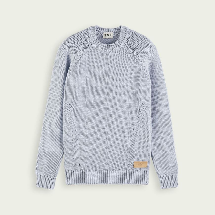 Снимка на SCOTCH&SODA MEN'S PASTEL TAPE-YARN SWEATER