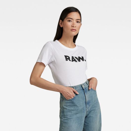 Снимка на G-STAR RAW WOMEN'S RAW. SLIM ROUND NECK TOP