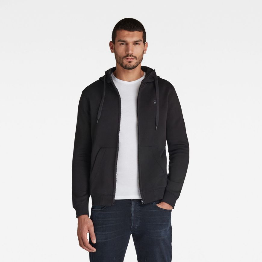 Снимка на G-STAR RAW MEN'S PREMIUM CORE HOODED ZIP SWEATER