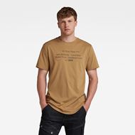 Снимка на G-STAR RAW MEN'S LASH TXT GRAPHIC  T-SHIRT