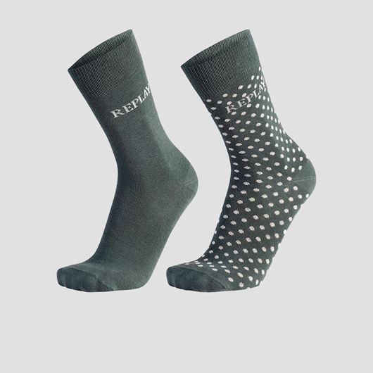 Снимка на REPLAY MEN'S PACK OF 2 POLKA DOT JACQUARD SOCKS