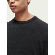 Снимка на SCOTCH&SODA MEN'S ESSENTIALS - CREWNECK PULLOVER IN MERINO WOOL