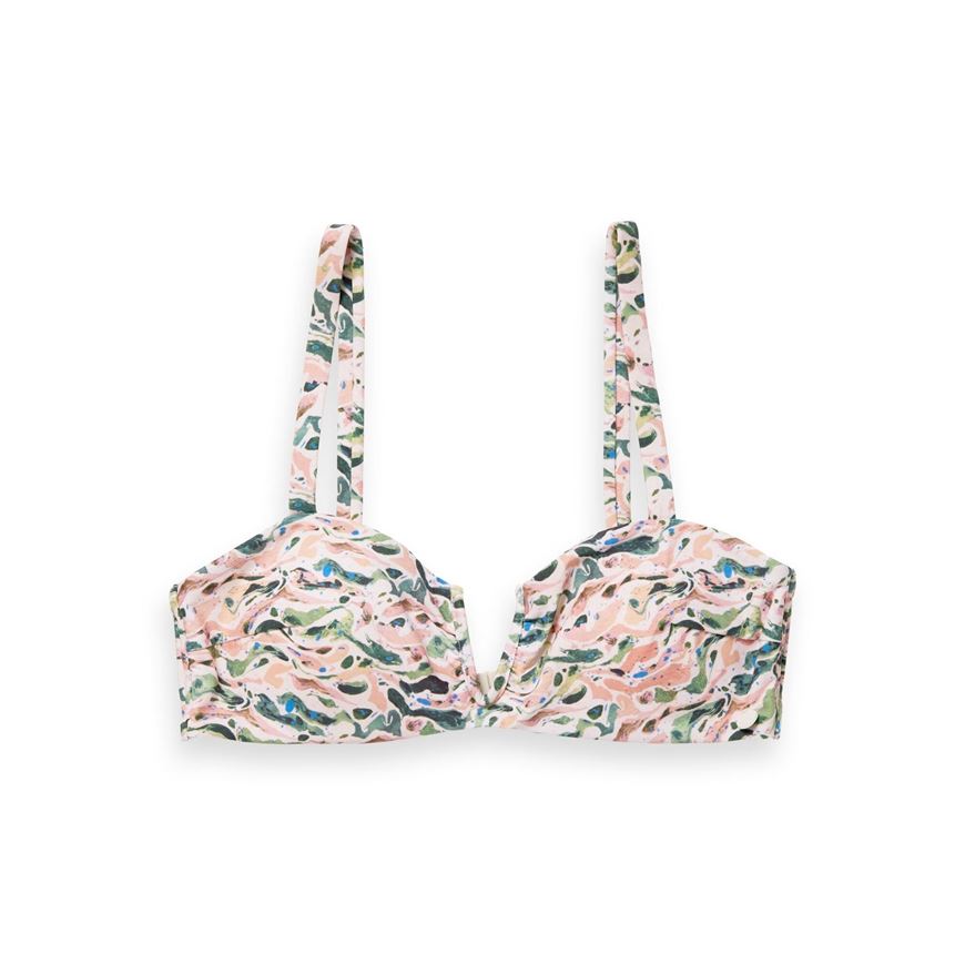 Снимка на SCOTCH&SODA WOMEN'S PRINTED BANDEAU BIKINI TOP