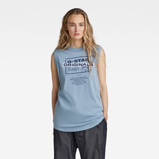 Снимка на G-STAR RAW WOMEN'S LASH ORIGINALS LOOSE TANK TOP