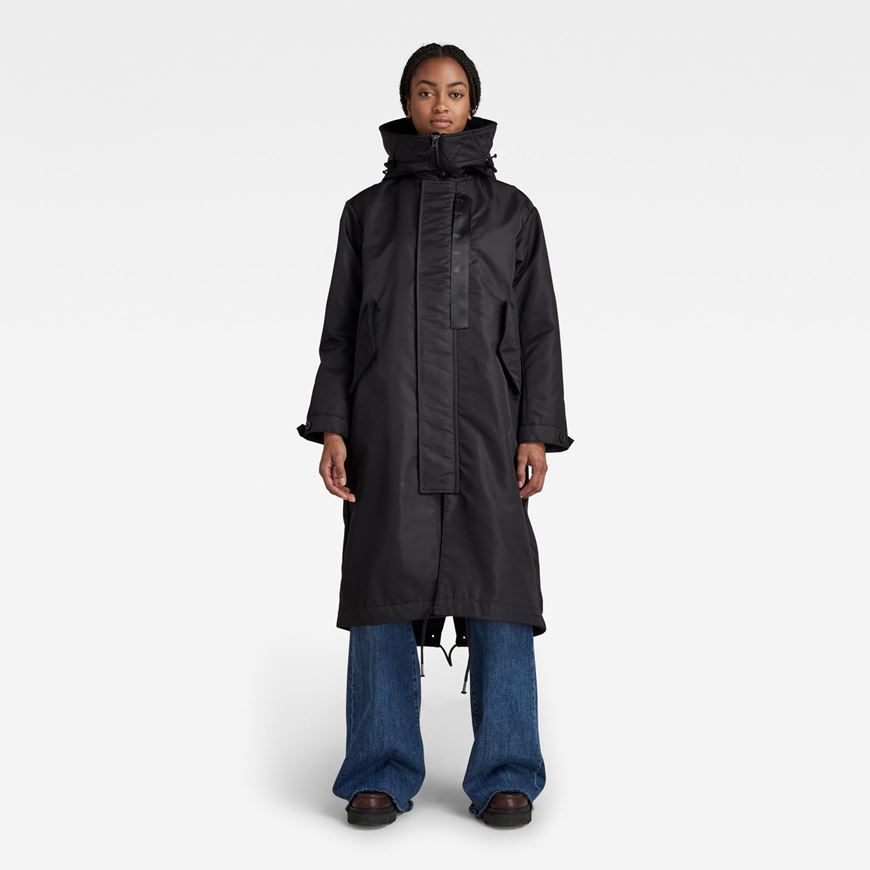 Снимка на G-STAR RAW WOMEN'S LONG HOODED PARKA 