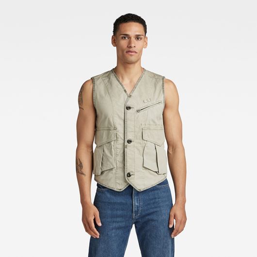 Снимка на G-STAR RAW MEN'S WASHED CARGO VEST