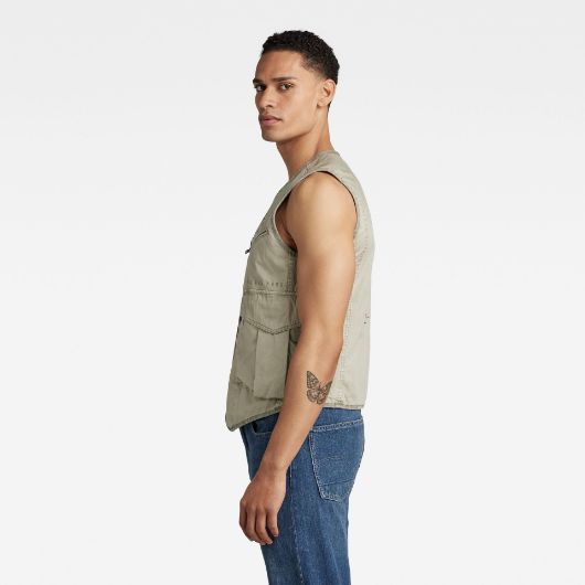 Снимка на G-STAR RAW MEN'S WASHED CARGO VEST