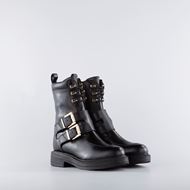 Снимка на LOVE MOSCHINO WOMEN'S CITY LOVE BIKER BOOTS