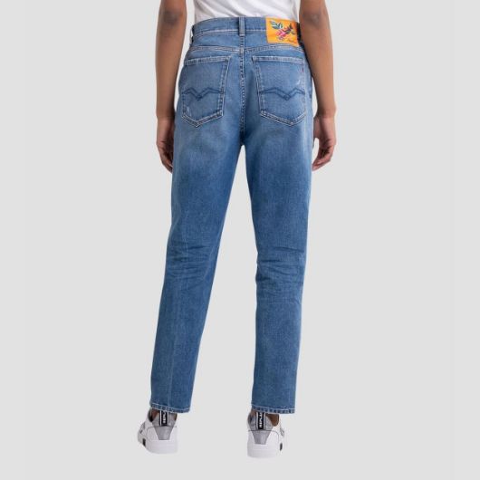 Снимка на REPLAY WOMEN'S ROSE LABEL TAPERED FIT KILEY JEANS