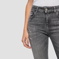 Снимка на REPLAY WOMEN'S SLIM FIT FAABY BROKEN EDGE JEANS