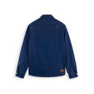 Снимка на SCOTCH&SODA MEN'S DENIM OVERSHIRT WITH NYLON MILITARY CONTRAST PANELS 2