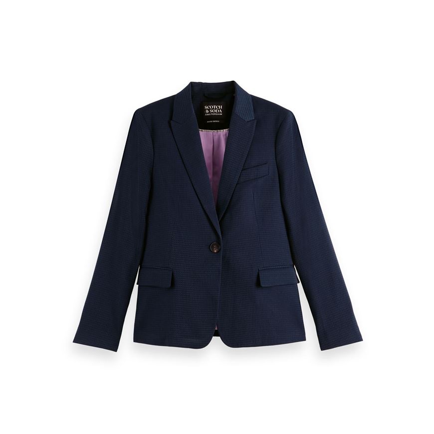 Снимка на SCOTCH&SODA WOMEN'S CLASSIC SINGLE BREASTED TAILORED BLAZER