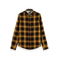 Снимка на SCOTCH&SODA MEN'S SLIM FIT - LIGHTWEIGHT HERRINGBONE CHECK SHIRT