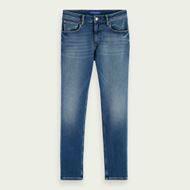 Снимка на SCOTCH&SODA MEN'S SEASONAL ESSENTIALS SKIM SUPER SLIM JEANS  - EVERYWHERE BLUE