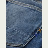 Снимка на SCOTCH&SODA MEN'S SEASONAL ESSENTIALS SKIM SUPER SLIM JEANS  - EVERYWHERE BLUE