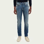 Снимка на SCOTCH&SODA MEN'S SEASONAL ESSENTIALS SKIM SUPER SLIM JEANS  - EVERYWHERE BLUE