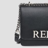Снимка на REPLAY ДАМСКА ЧАНТА ЗА РАМО CROSSBODY BAG WITH LOGO В ЧЕРНО 4