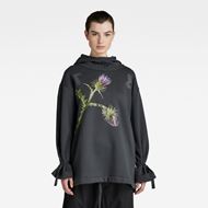 Снимка на G-STAR RAW WOMEN'S THISTLE ANORAK OVERSIZED HOODED SWEATER