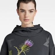 Снимка на G-STAR RAW WOMEN'S THISTLE ANORAK OVERSIZED HOODED SWEATER