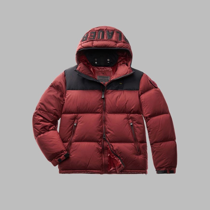 Снимка на BLAUER MEN'S COOPER DOWN JACKET WITH BALACLAVA