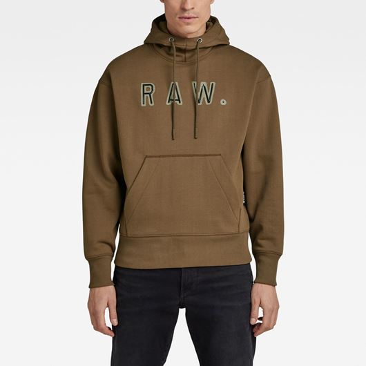 Снимка на G-STAR RAW MEN'S VULCANIC RAW LOOSE HOODED SWEATER