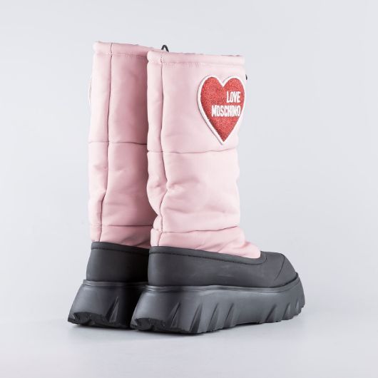 Снимка на LOVE MOSCHINO WOMEN'S CLIMB LOVE GLITTER HEART BOOTS