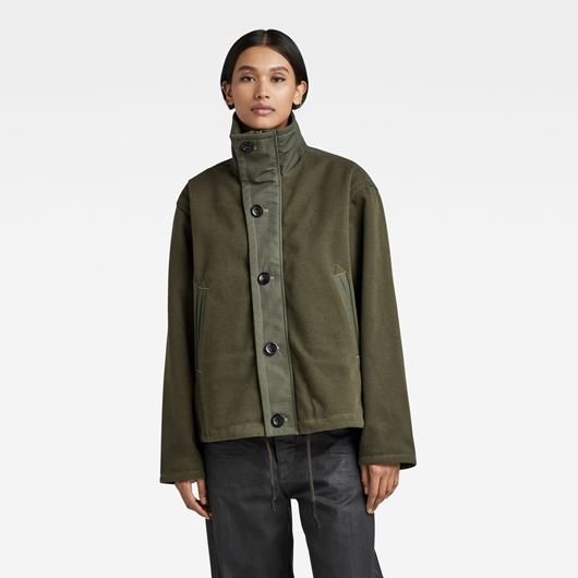 Снимка на G-STAR RAW WOMEN'S TRUCKER COLLAR JACKET