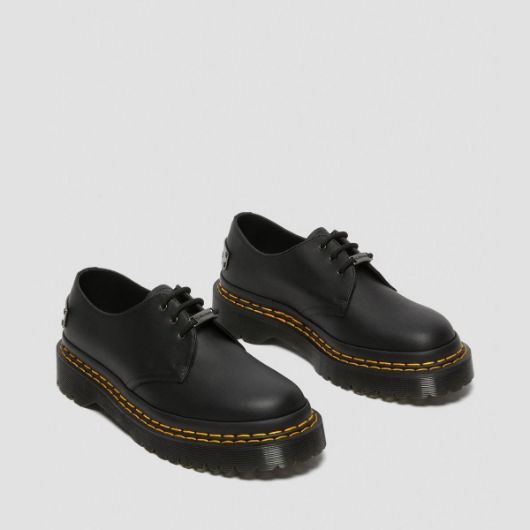 Снимка на DR. MARTENS WOMEN'S 1461 BEX DOUBLE STITCH LEATHER SHOES