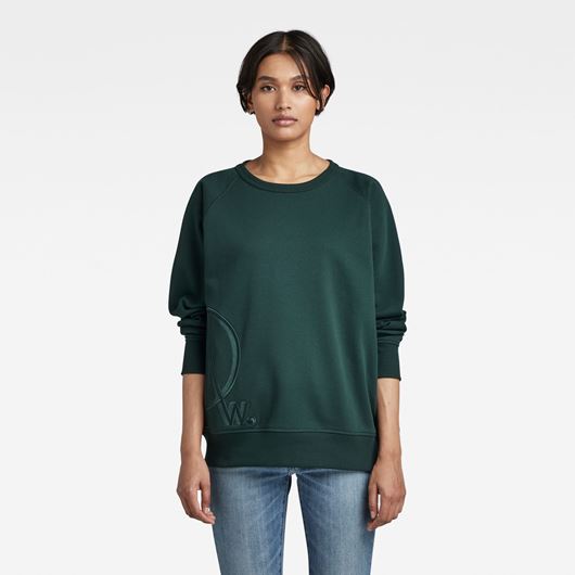 Снимка на G-STAR RAW WOMEN'S RAW EMBRO LOGO SWEATER