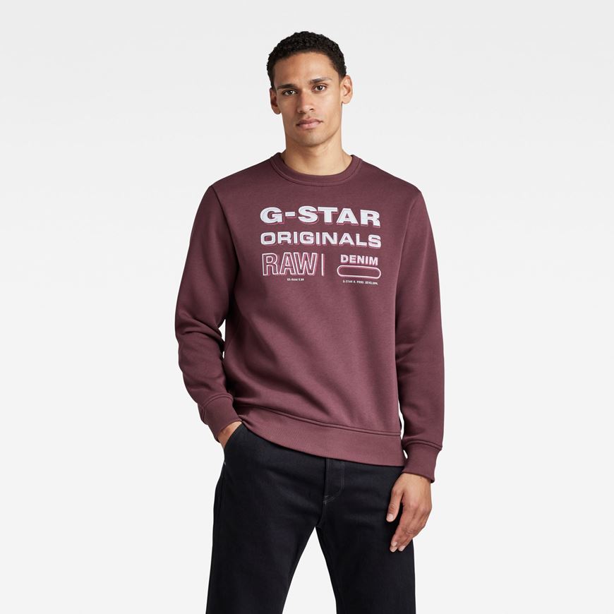 Снимка на G-STAR RAW MEN'S ORIGINALS STAMP SWEATER