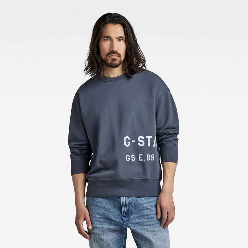 Снимка на G-STAR RAW MEN'S MULTI GRAPHIC OVERSIZED SWEATER