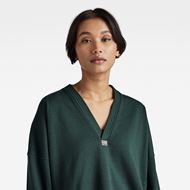 Снимка на G-STAR RAW WOMEN'S SLEEVE GR OVERSIZED V-NECK SWEATER