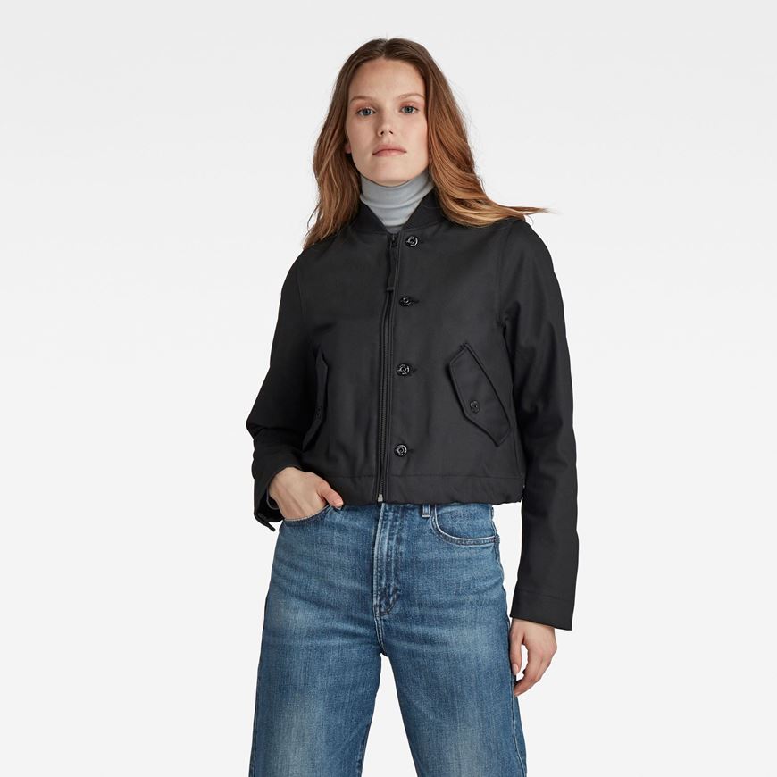 Снимка на G-STAR RAW WOMEN'S DRAWSTRING BOMBER JACKET