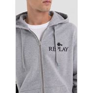 Снимка на REPLAY MEN'S HOODIE WITH ARCHIVE LOGO