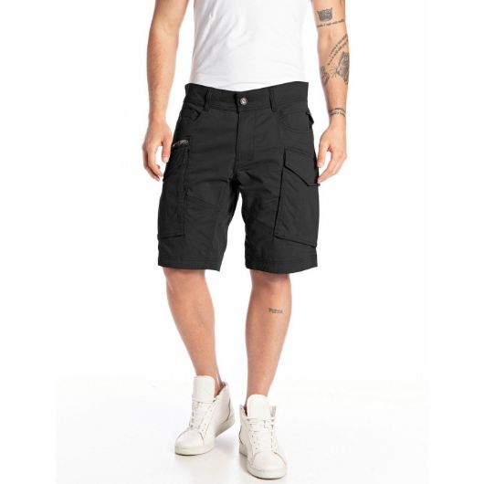 Снимка на REPLAY MEN'S JOE CARGO BERMUDA SHORTS IN TWILL