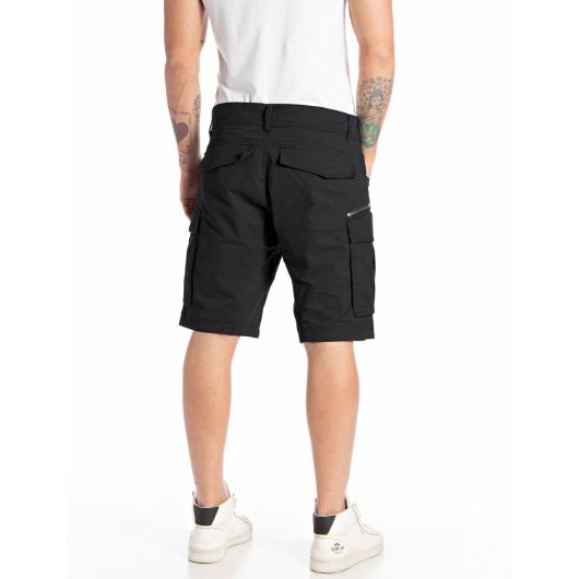 Снимка на REPLAY MEN'S JOE CARGO BERMUDA SHORTS IN TWILL