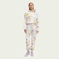 Снимка на SCOTCH&SODA WOMEN'S ALL-OVER-PRINT OVERSIZED-FIT HOODIE