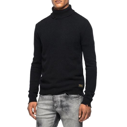 Снимка на REPLAY MEN'S TURTLENECK WOOL AND VISCOSE PULLOVER AGED 10 YEARS