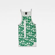 Снимка на G-STAR RAW WOMEN'S PRINTED CROPPED ULTRA SLIM TANK TOP