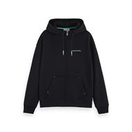 Снимка на SCOTCH&SODA UNISEX ZIP-THROUGH HOODIE IN ORGANIC COTTON