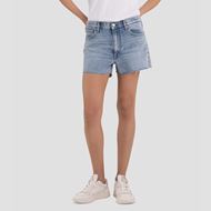 Снимка на REPLAY WOMEN'S ROSE LABEL FRINGED DENIM SHORTS