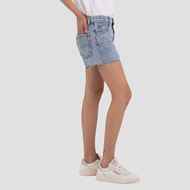 Снимка на REPLAY WOMEN'S ROSE LABEL FRINGED DENIM SHORTS