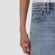 Снимка на REPLAY WOMEN'S ROSE LABEL FRINGED DENIM SHORTS